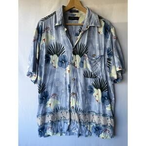 Chereskin Hawaiian Button Up- Size L